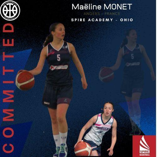 Maeline MONET # HIGH SCHOOL # SPIRE ACADEMY (Ohio)