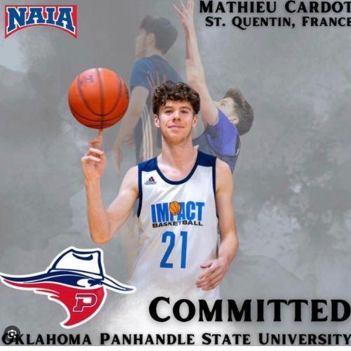 Mathieu CARDOT # NAIA # Panhandle State University # Oklahoma